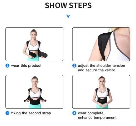 Adjustable Back Posture Corrector/ Slouching Relieve Pain Belt Women/Men